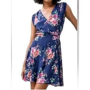 Yumi Kim NWT Lexey Wrap Dress Sweet Darling Sleeve Floral Frenzy Coquette